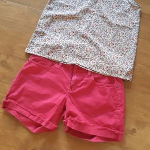 hot pink Lucky Brand shorts